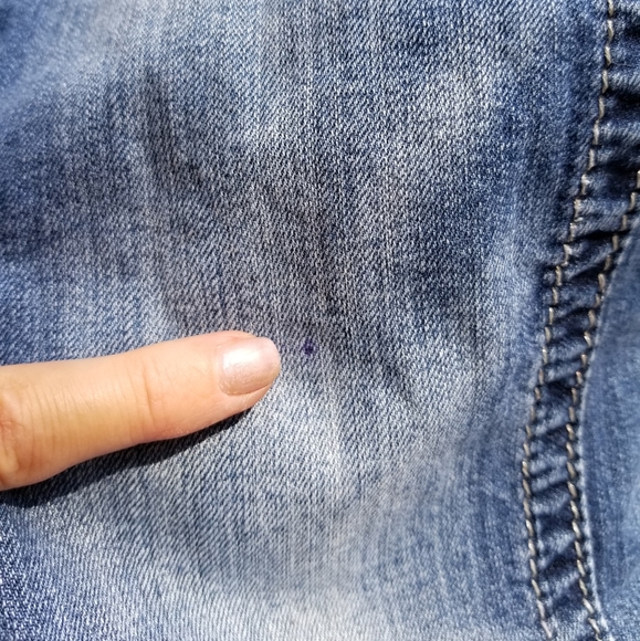 Miss Me Girls' Medium Wash Silver Stitch Boot Cut - Picture 4 of 7